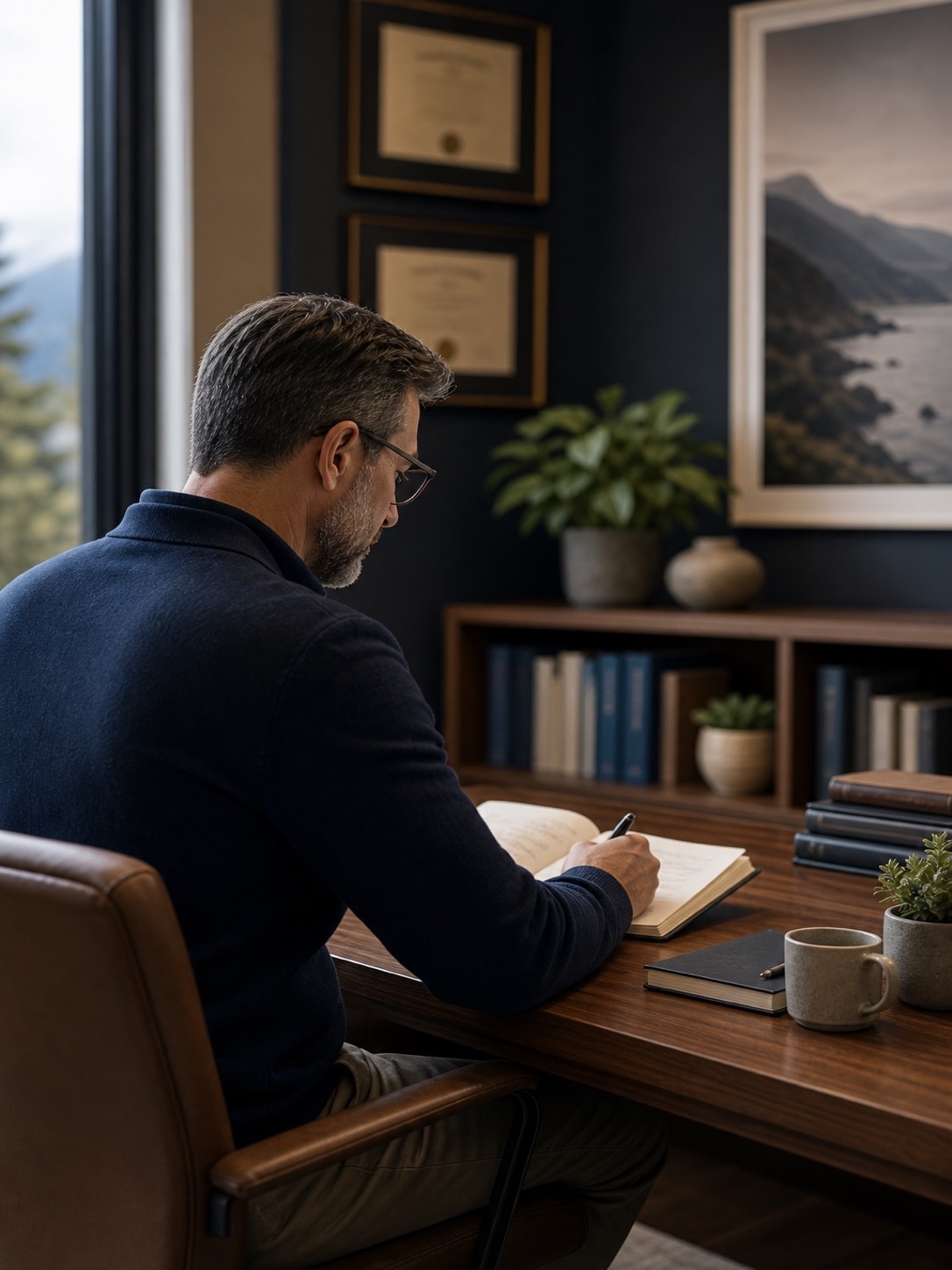 Dr. Dadson, registered clinical counsellor and men's therapist in British Columbia